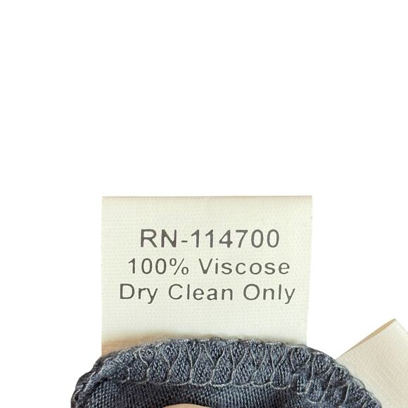 Love Tanjane Velvet Raw Hem Top M Gray Brown Slouchy Boho Handmade Ojai Ca - Picture 12 of 16